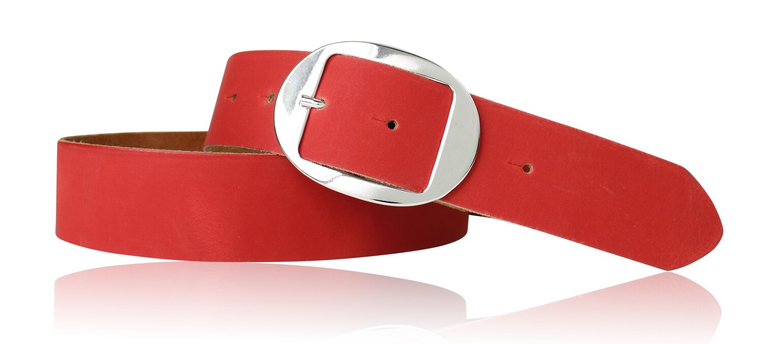 Кожаный ремень FRONHOFER, красный
Кожаный ремень FRONHOFER, красный
