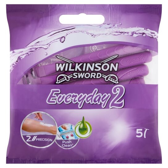 Женские одноразовые бритвы Wilkinson Sword Everyday 2, 5 шт. в упаковке, Inna marka
Женские одноразовые бритвы Wilkinson Sword Everyday 2, 5 шт. в упаковке, Inna marka