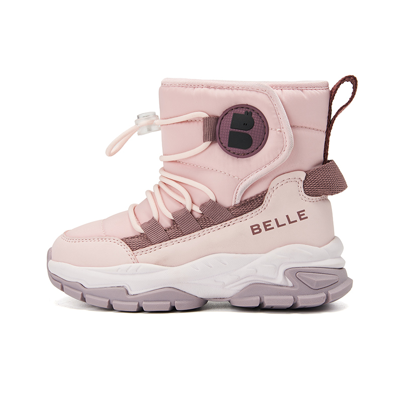 Нескользящие теплые высокие детские кроссовки для отдыха на природе BELLE, коричневый/розовый
Нескользящие теплые высокие детские кроссовки для отдыха на природе BELLE, коричневый/розовый