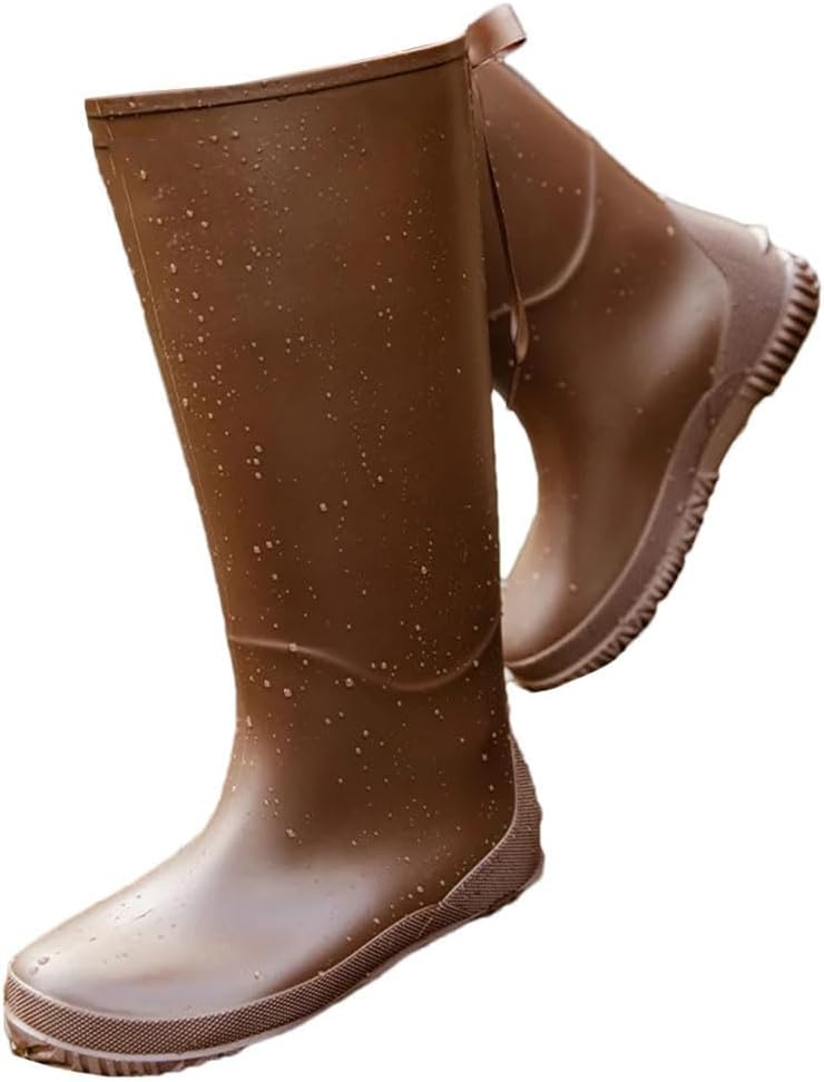 Унисекс резиновые сапоги с мягкой подошвой, модные высокие водонепроницаемые взрослые резиновые туфли для улицы Generic, коричневый
Унисекс резиновые сапоги с мягкой подошвой, модные высокие водонепроницаемые взрослые резиновые туфли для улицы Generic, коричневый