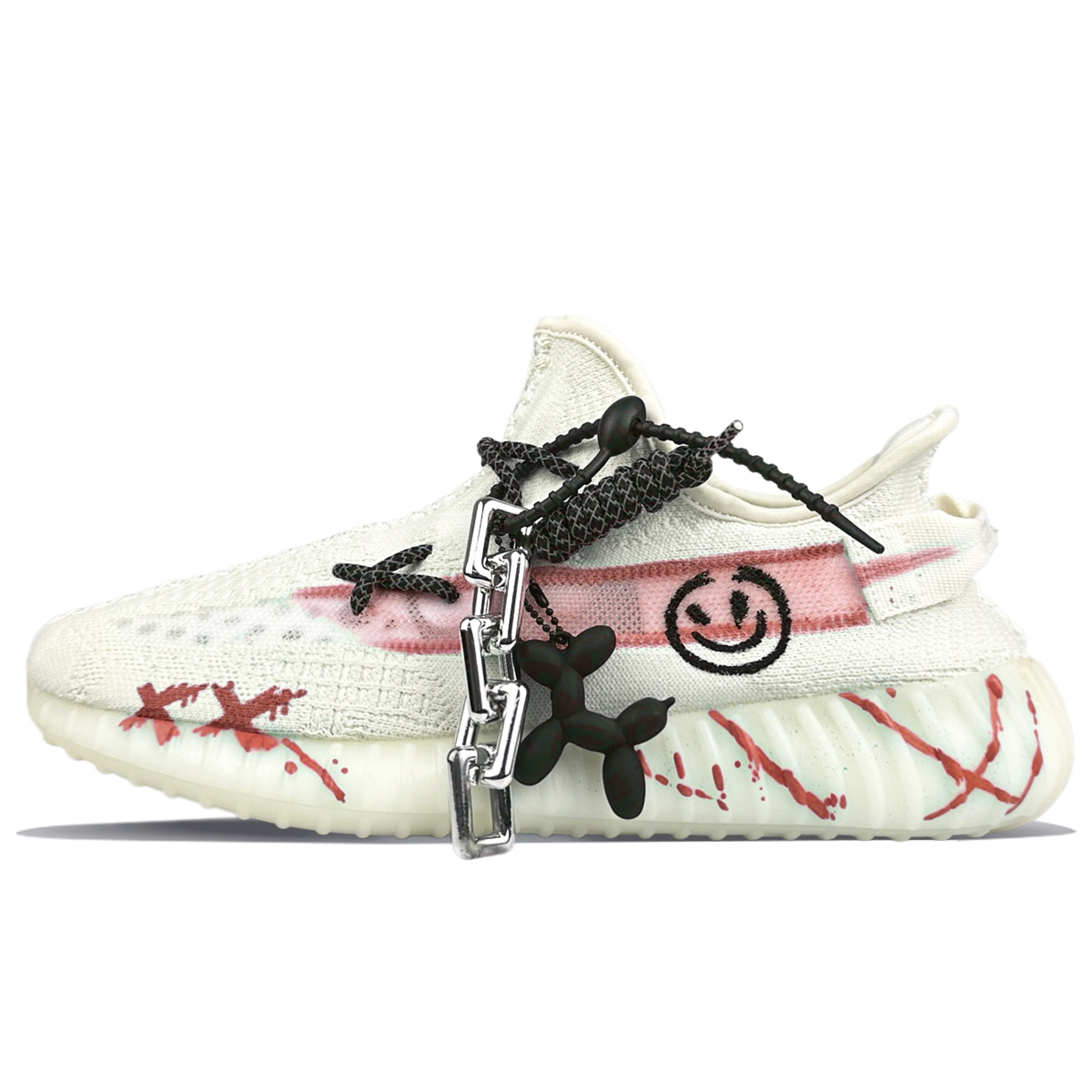 Adidas Originals Yeezy Boost 350 V2 повседневные кроссовки унисекс низкие бело-красные, цвет White Red
Adidas Originals Yeezy Boost 350 V2 повседневные кроссовки унисекс низкие бело-красные, цвет White Red