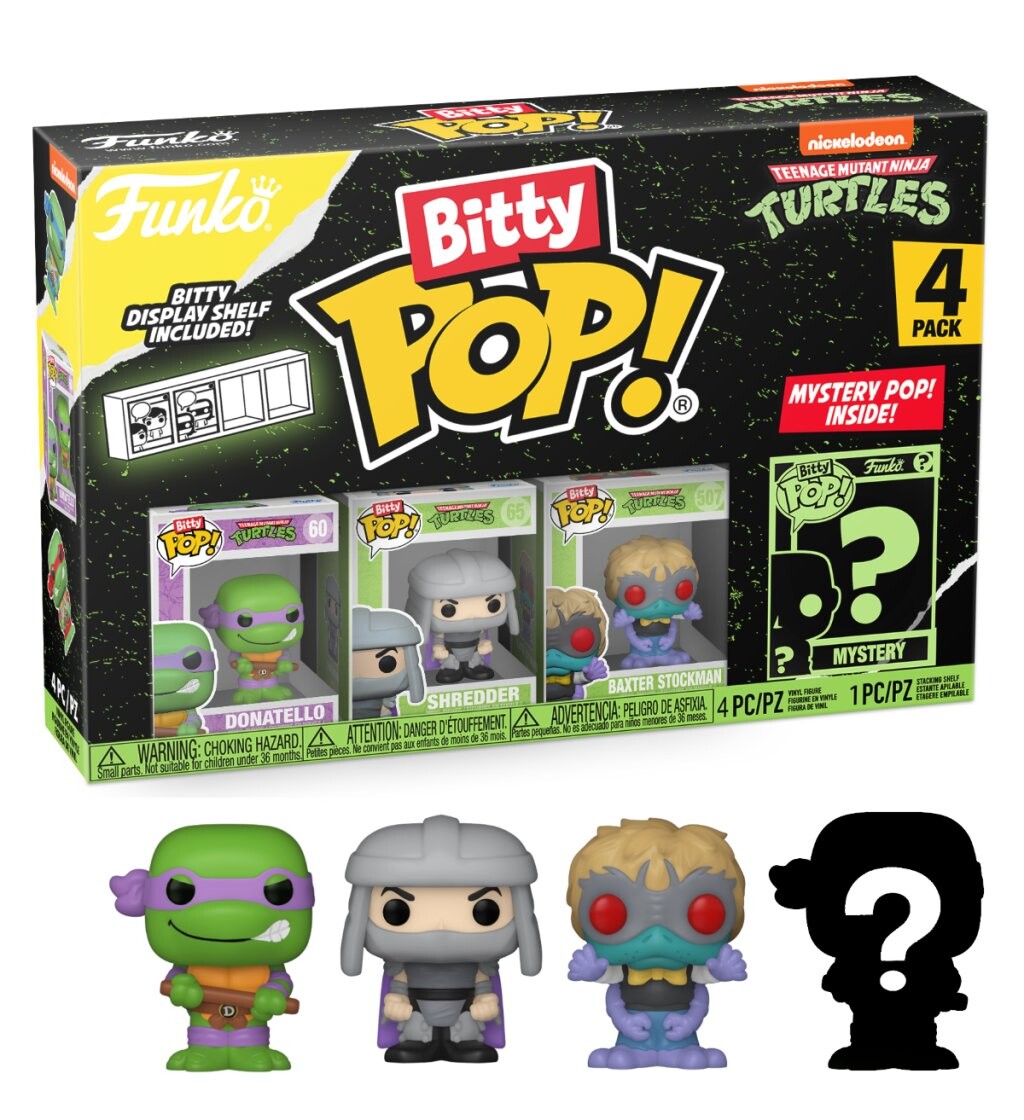 Funko Bitty POP!, фигурки, черепашки ниндзя Funko POP!
Funko Bitty POP!, фигурки, черепашки ниндзя Funko POP!