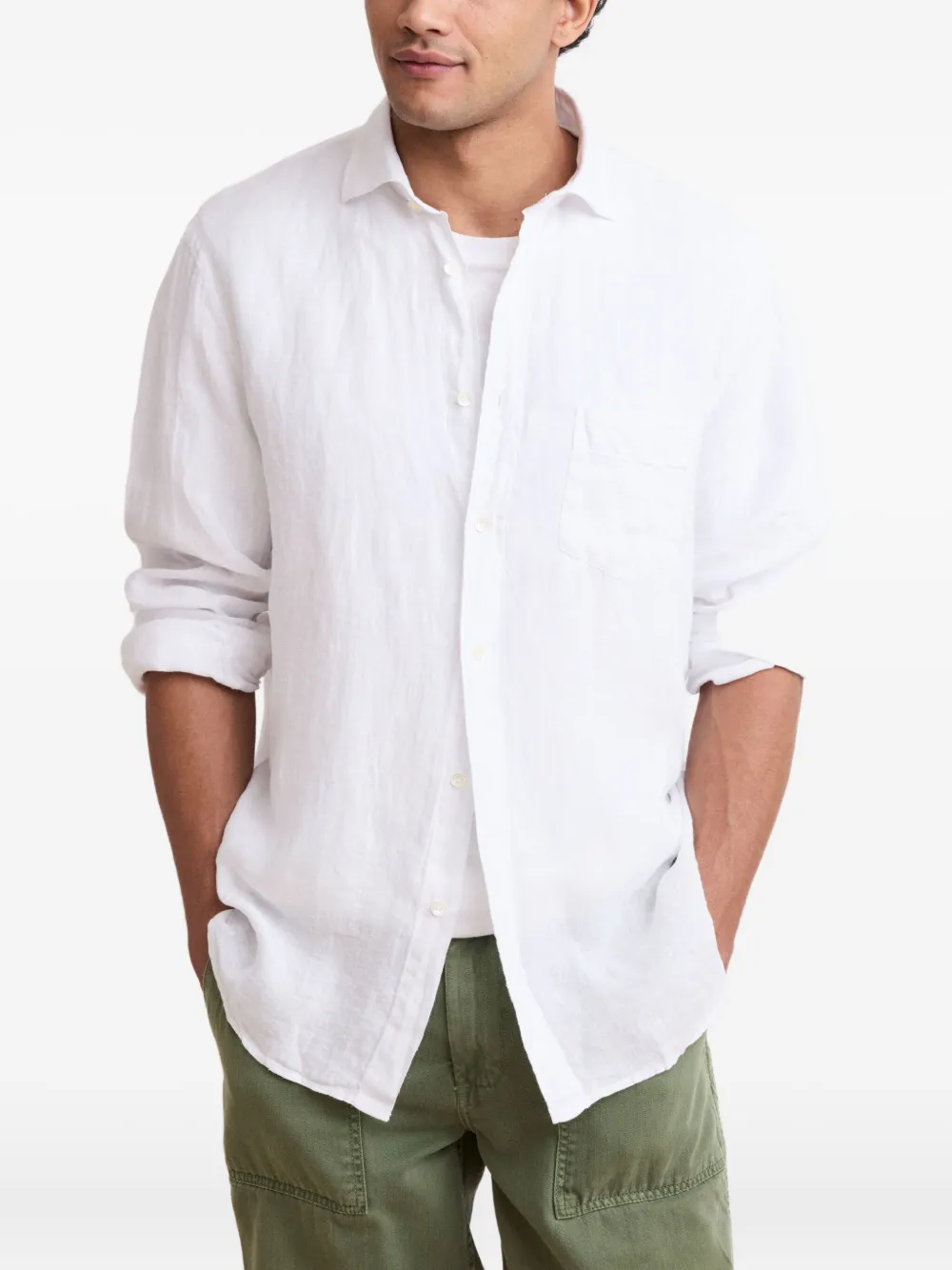 Льняная рубашка с длинным рукавом HARTFORD, белый
Льняная рубашка с длинным рукавом HARTFORD, белый