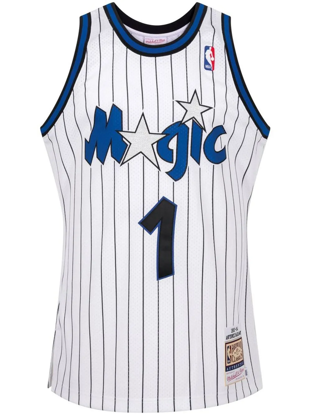 Топ Orlando Magic Penny Hardaway Mitchell & Ness, белый 
Топ Orlando Magic Penny Hardaway Mitchell & Ness, белый