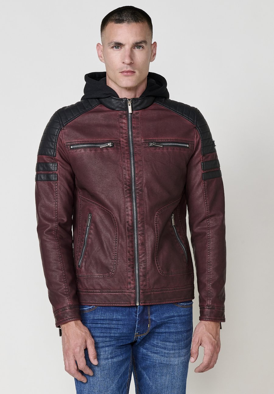 Куртка Koroshi Faux leather jacket, Vino Wine/Red/Red
Куртка Koroshi Faux leather jacket, Vino Wine/Red/Red