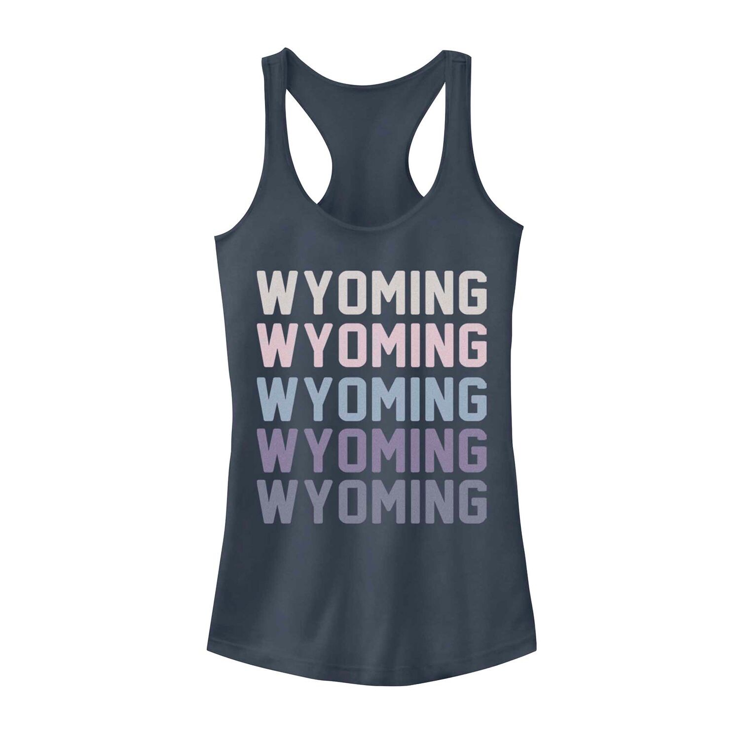 Майка с рисунком Racerback State Wyoming для юниоров
Майка с рисунком Racerback State Wyoming для юниоров