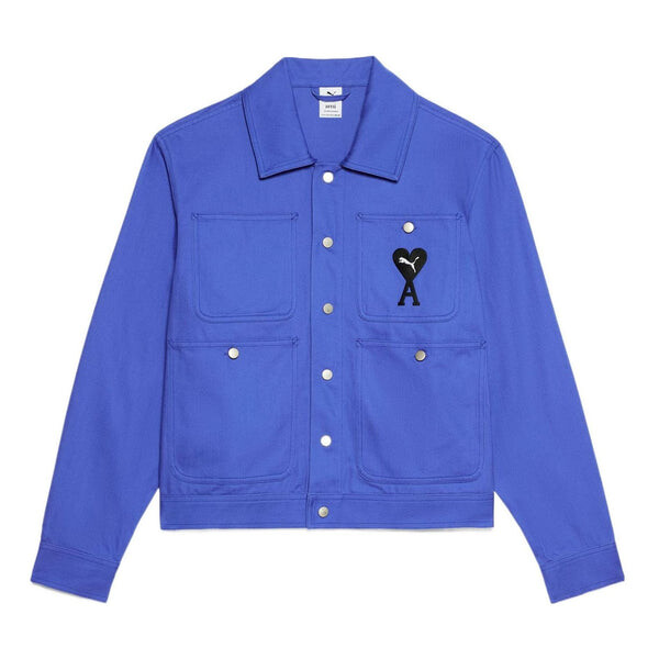 Куртка x ami jacket 'blue' Puma, синий 
Куртка x ami jacket 'blue' Puma, синий