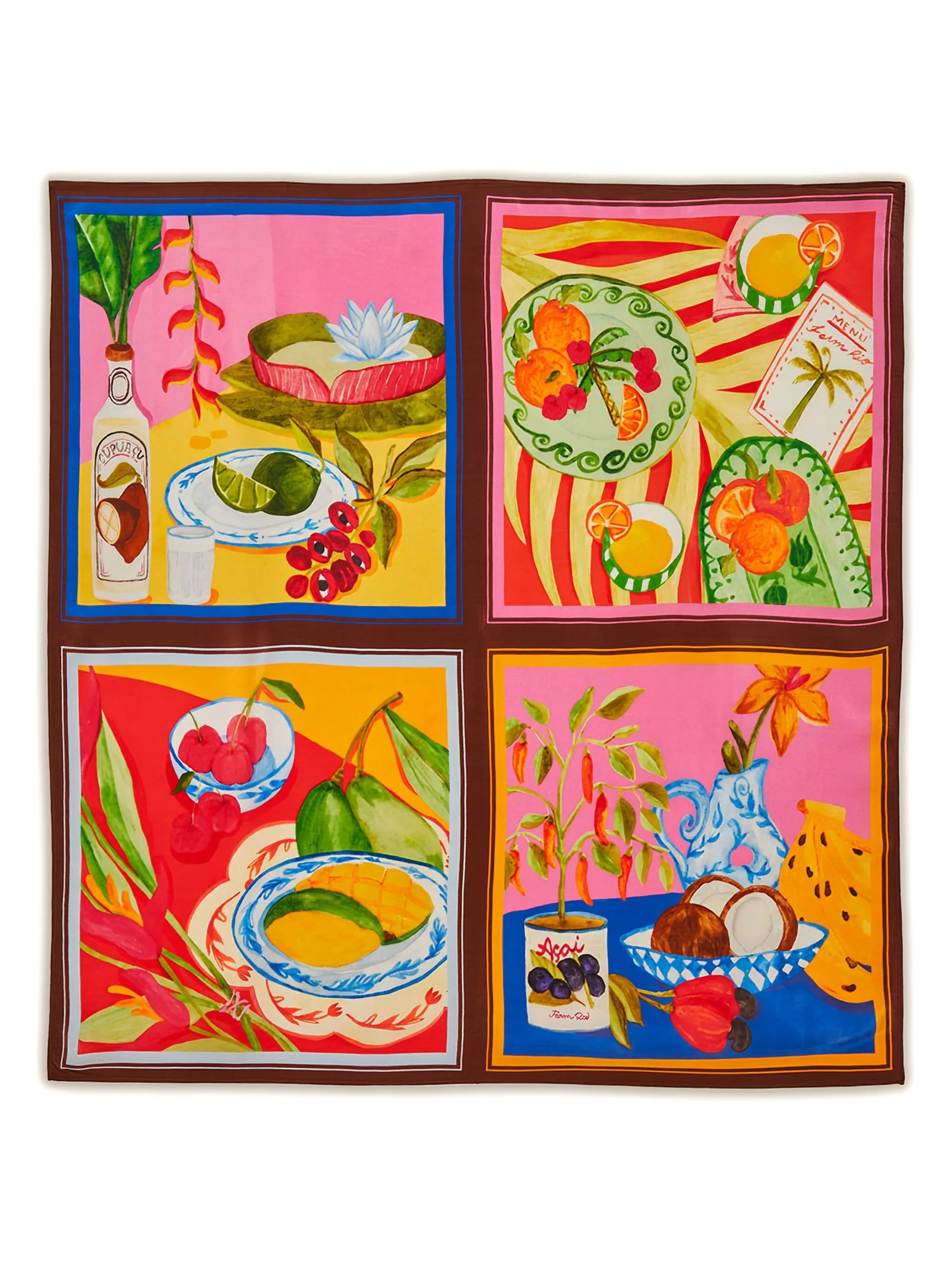 Шарф с принтом Farm Rio, розовый
Шарф с принтом Farm Rio, розовый