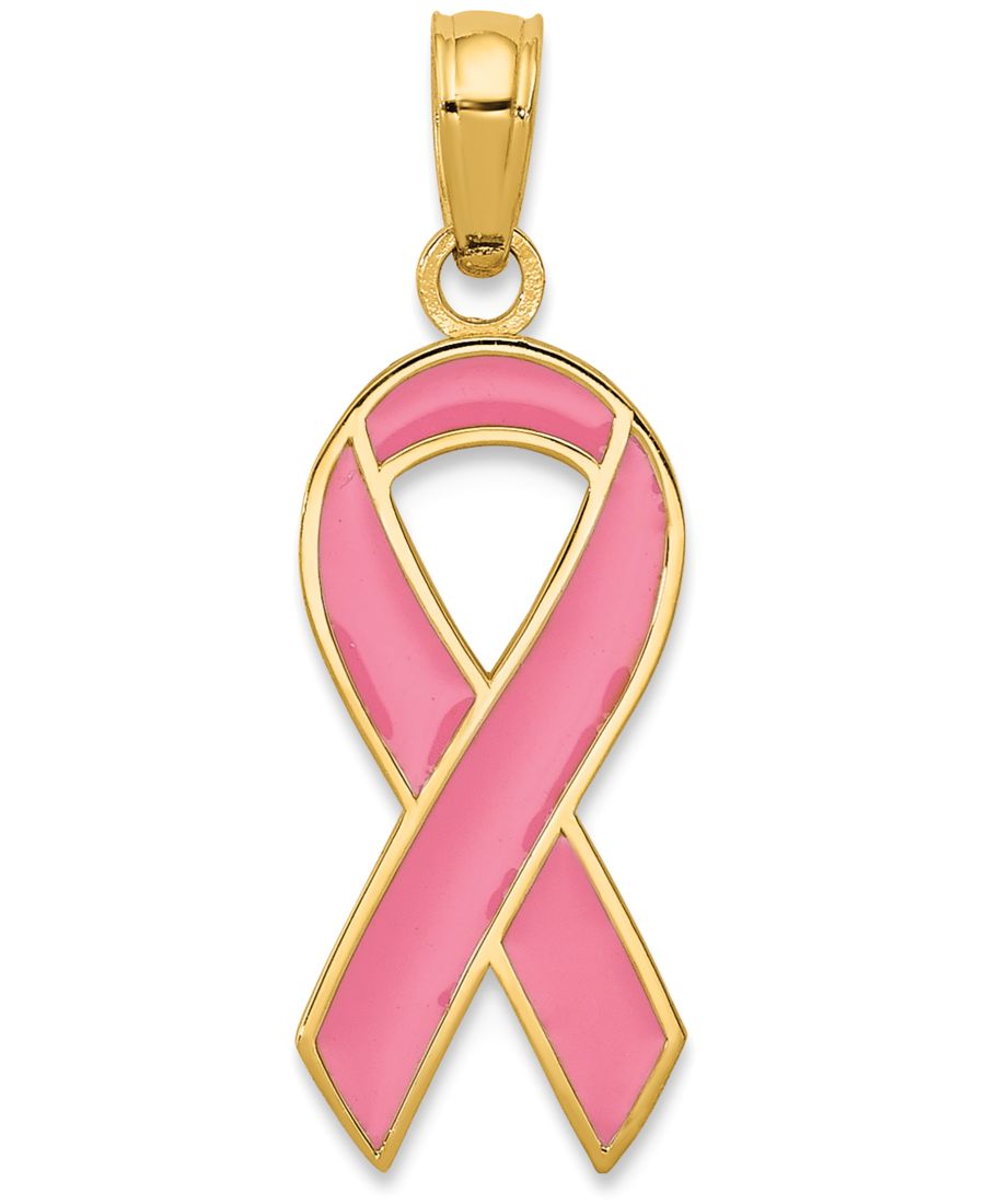 Подвеска-шарм из розовой эмали в 14-каратном золоте, символизирующая повышение осведомленности о проблеме насилия Macy's, Yellow Gold
Подвеска-шарм из розовой эмали в 14-каратном золоте, символизирующая повышение осведомленности о проблеме насилия Macy's, Yellow Gold