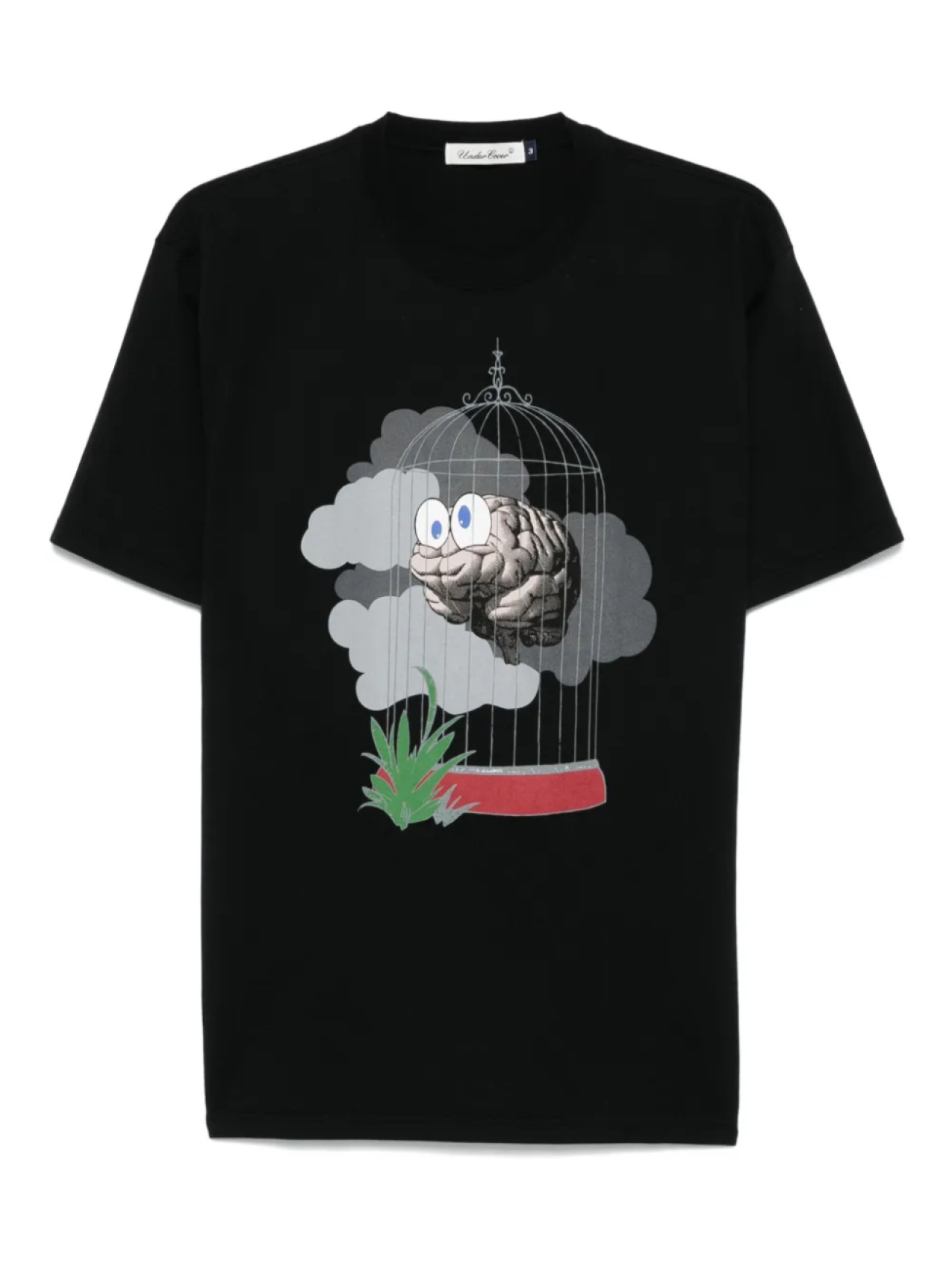 Футболка с графическим принтом Undercover, черный
Футболка с графическим принтом Undercover, черный