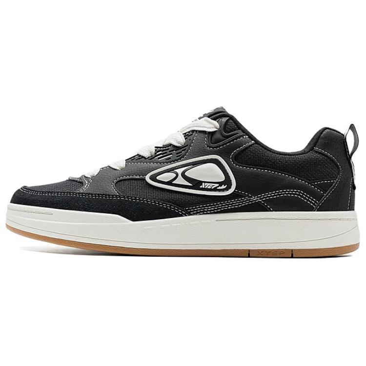 XTEP Кроссовки для скейтбординга Kailang, износостойкие, нескользящие, низкие, мужские, черно-белые
XTEP Кроссовки для скейтбординга Kailang, износостойкие, нескользящие, низкие, мужские, черно-белые