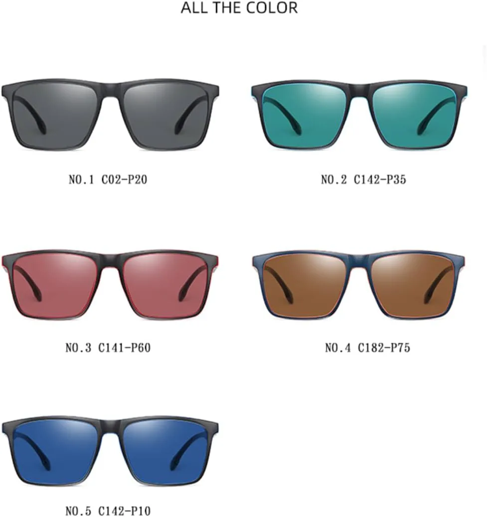 Мужские солнцезащитные очки Женские очки UV400 TR90 TOIPASTN, Black Deep Blue
Мужские солнцезащитные очки Женские очки UV400 TR90 TOIPASTN, Black Deep Blue