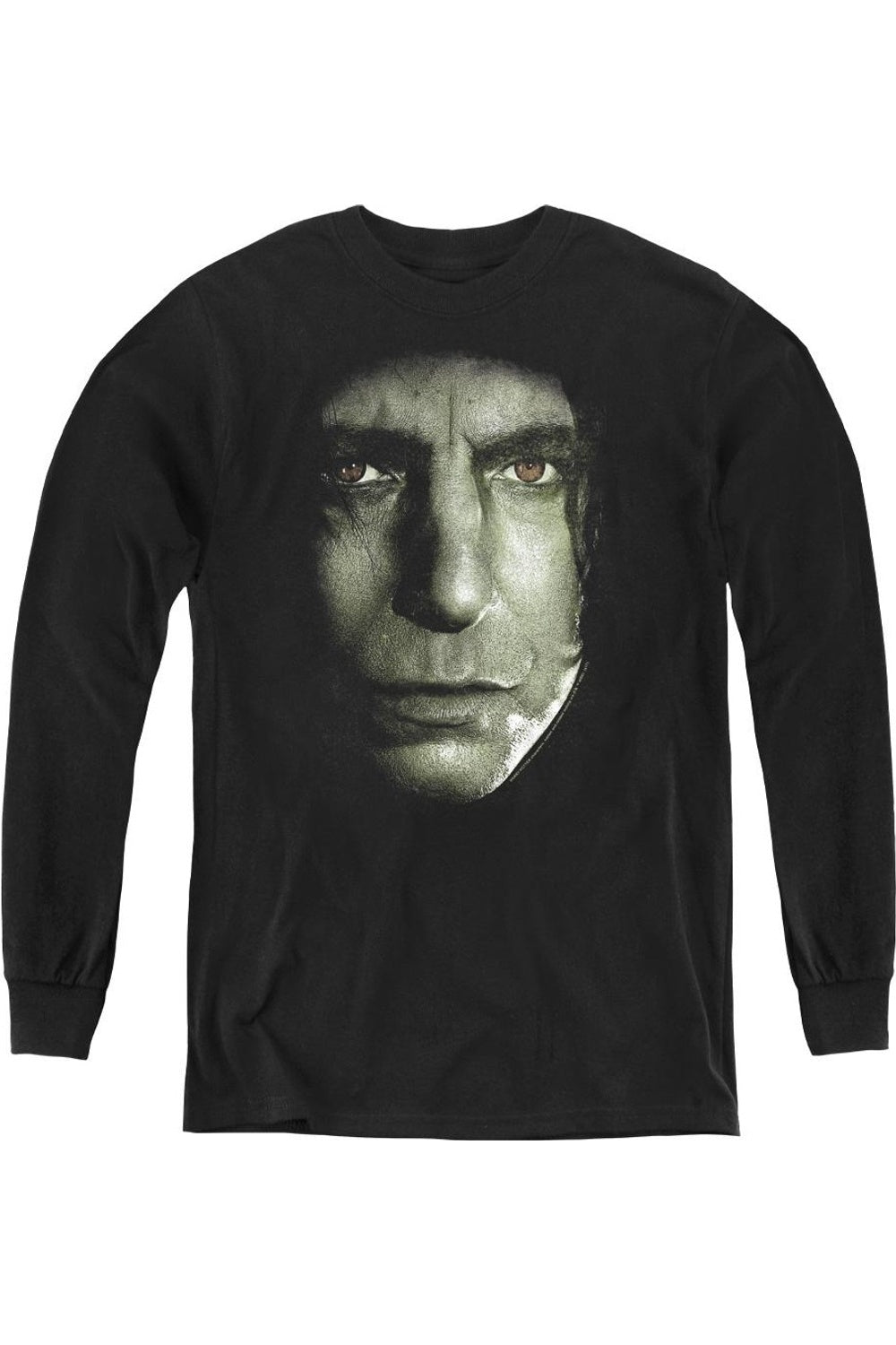 Футболка с длинным рукавом "Гарри Поттер" с изображением Снейпа для детей Gildan, черный
Футболка с длинным рукавом "Гарри Поттер" с изображением Снейпа для детей Gildan, черный