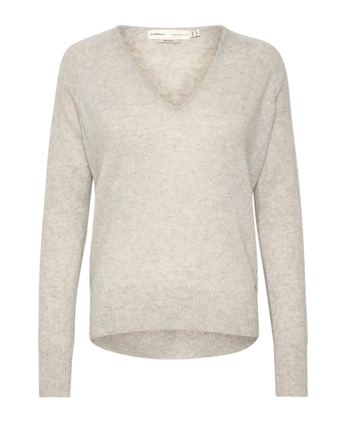 Пуловер Lukka с V-образным вырезом Inwear, серый
Пуловер Lukka с V-образным вырезом Inwear, серый