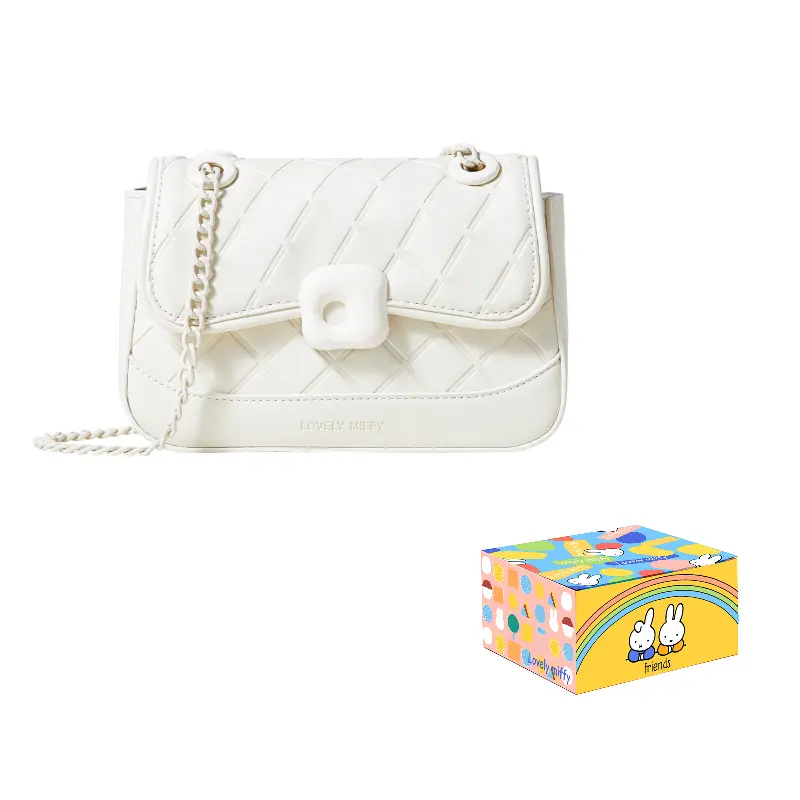 Miffy Цепная сумка Маленькая квадратная сумка Сумка через плечо Кроссбод, Ecru
Miffy Цепная сумка Маленькая квадратная сумка Сумка через плечо Кроссбод, Ecru