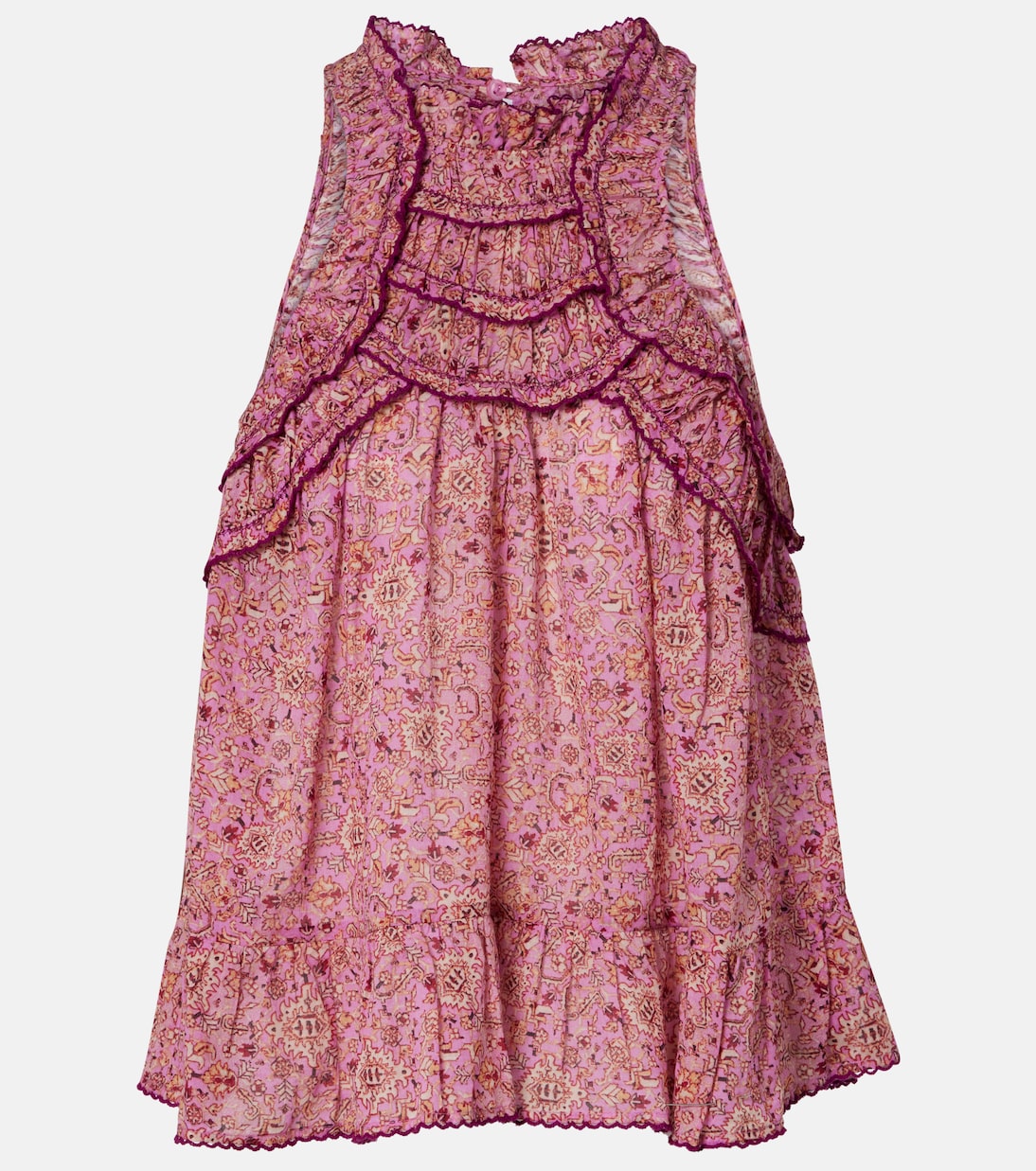 Блуза из хлопка с принтом и рюшами Carlee Marant Etoile, розовый
Блуза из хлопка с принтом и рюшами Carlee Marant Etoile, розовый