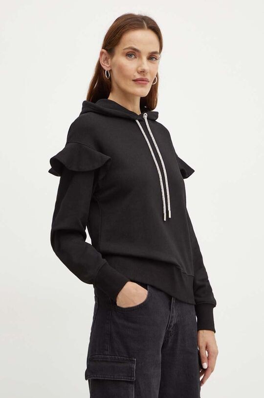 Толстовка LINDER из хлопка Silvian Heach, черный
Толстовка LINDER из хлопка Silvian Heach, черный