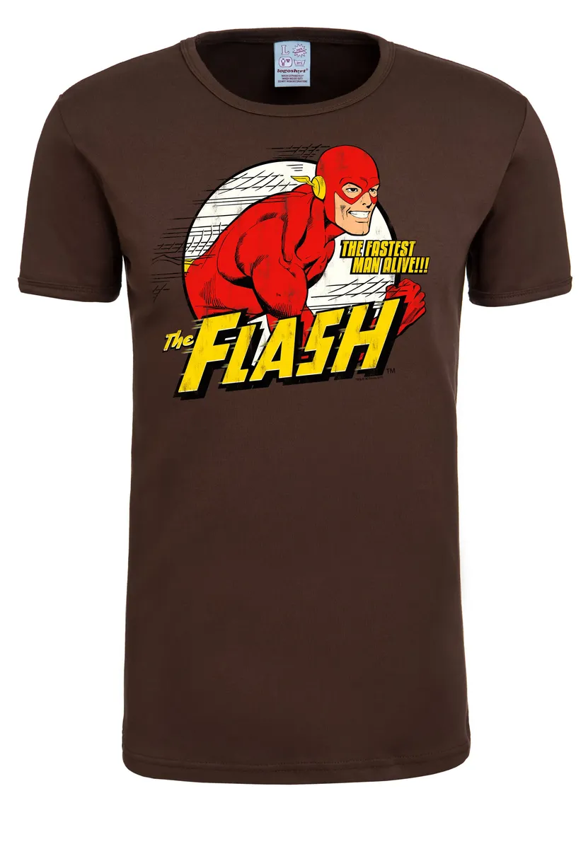 Футболка Logoshirt "The Fastest Man Alive" с великолепным принтом The Flash, коричневый
Футболка Logoshirt "The Fastest Man Alive" с великолепным принтом The Flash, коричневый