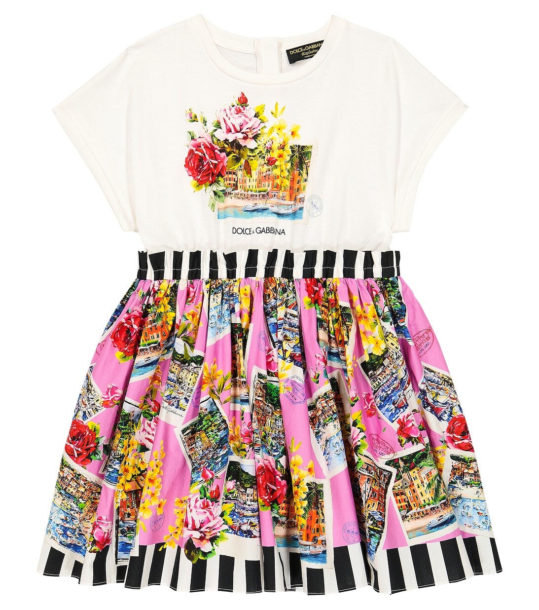 Платье из хлопка с принтом Portofino Dolce&Gabbana, разноцветный
Платье из хлопка с принтом Portofino Dolce&Gabbana, разноцветный