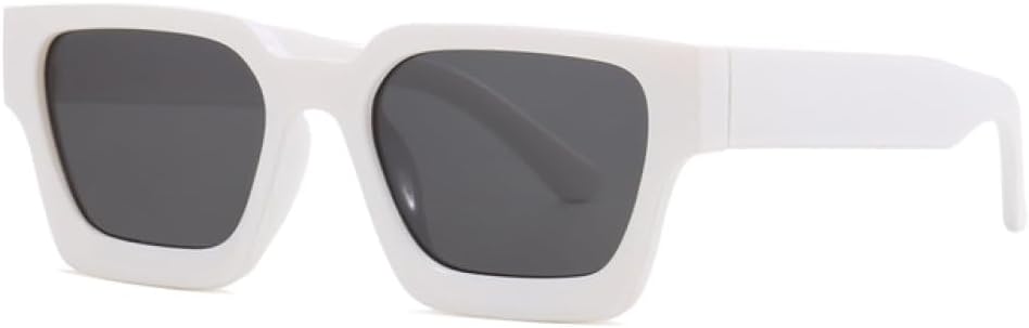 Модные солнцезащитные очки 2027 года для женщин, защита от УФ-излучения UV400, винтажные, маленькие прямоугольные, панк, мужские солнцезащитные очки для вождения MTZJH, White Black
Модные солнцезащитные очки 2027 года для женщин, защита от УФ-излучения UV400, винтажные, маленькие прямоугольные, панк, мужские солнцезащитные очки для вождения MTZJH, White Black