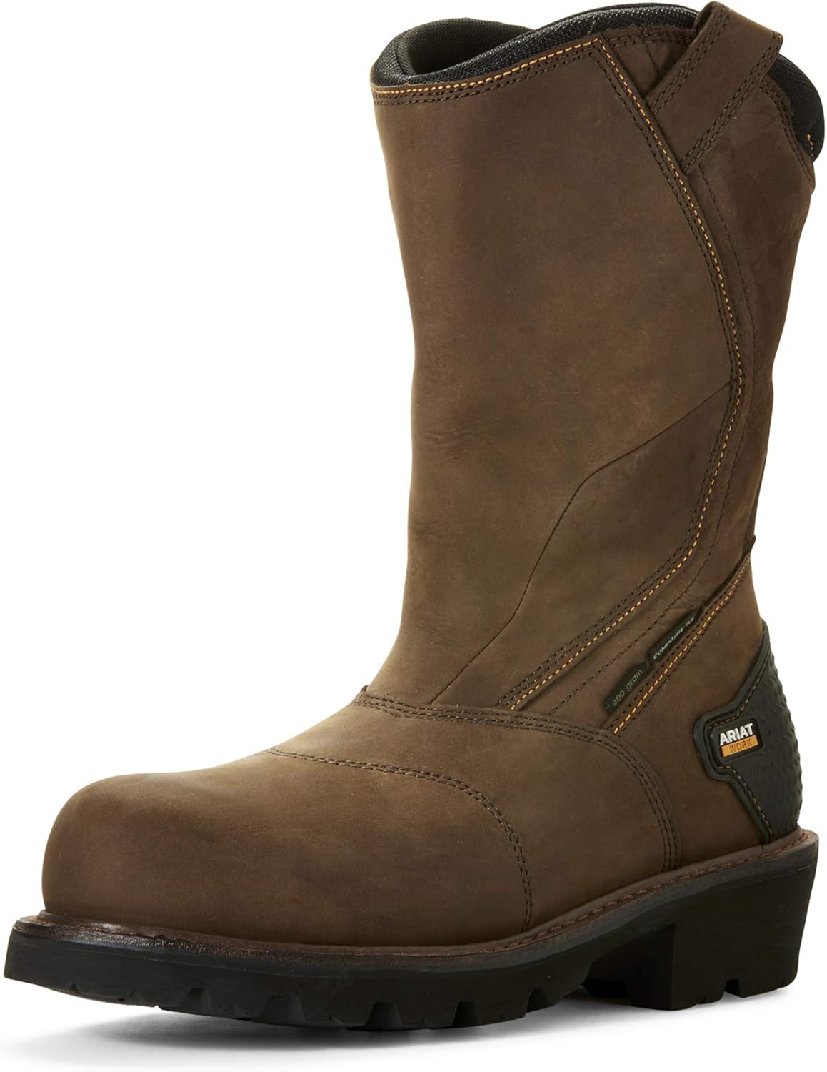 Мужские ботинки Ariat Powerline с водонепроницаемой конструкцией, с запрессованным носком и утеплителем 400 г, темно-коричневый
Мужские ботинки Ariat Powerline с водонепроницаемой конструкцией, с запрессованным носком и утеплителем 400 г, темно-коричневый