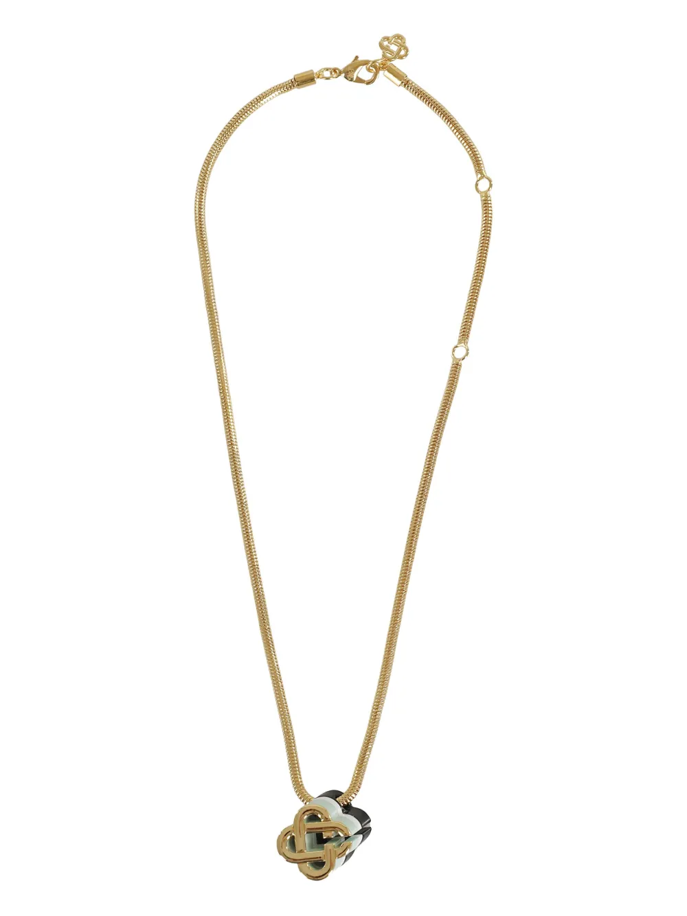 Колье с подвеской-логотипом CASABLANCA, золотой
Колье с подвеской-логотипом CASABLANCA, золотой