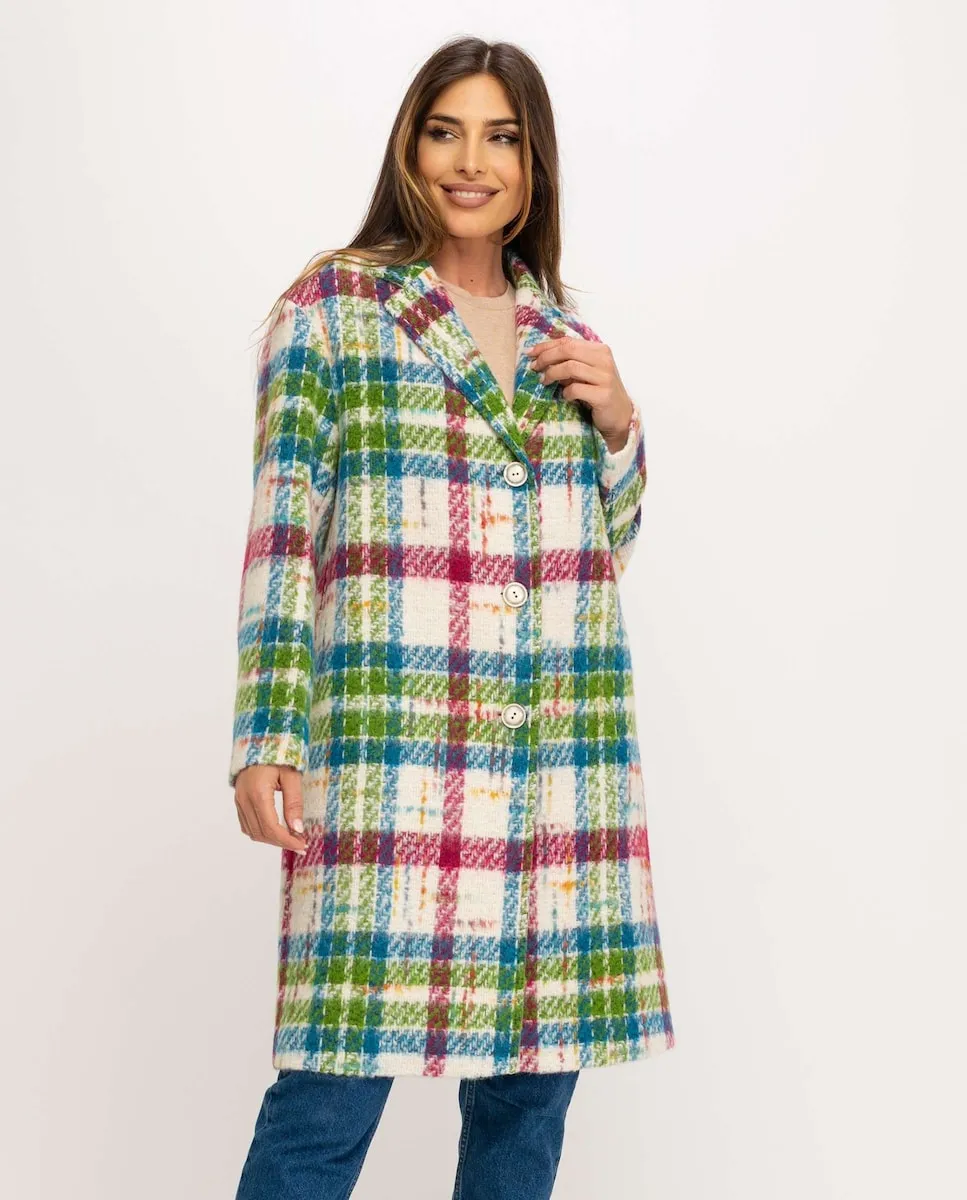 Женское пальто с лацканным воротником без подкладки Fsh, мультиколор
Женское пальто с лацканным воротником без подкладки Fsh, мультиколор