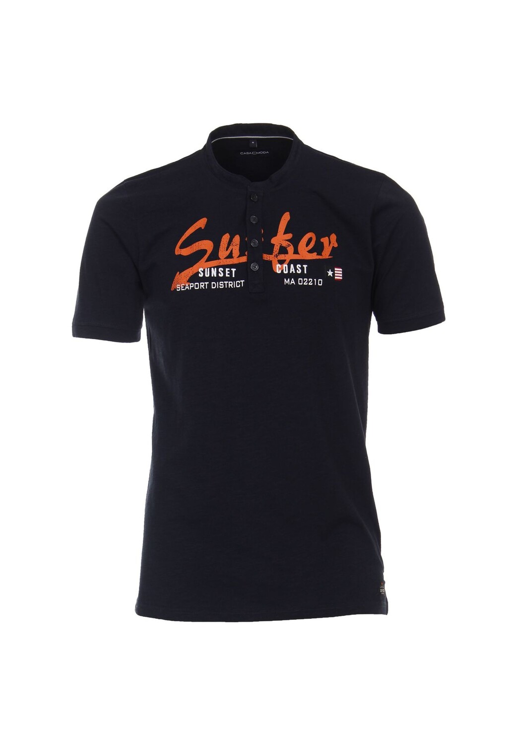 Мужская футболка однотонная CASAMODA, темно-синий
Мужская футболка однотонная CASAMODA, темно-синий