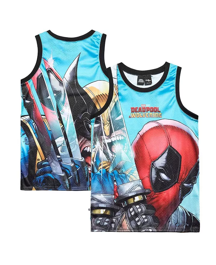 Мужская футболка Venice в светло-голубом цвете с принтом Deadpool Wolverine Homage Chalk Line
Мужская футболка Venice в светло-голубом цвете с принтом Deadpool Wolverine Homage Chalk Line