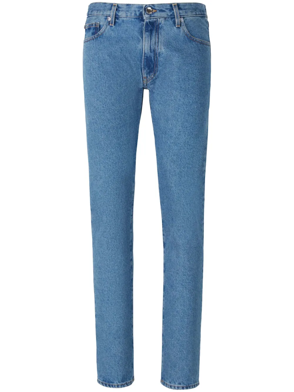 Узкие джинсы с полосками Diag OFF-WHITE, синий
Узкие джинсы с полосками Diag OFF-WHITE, синий