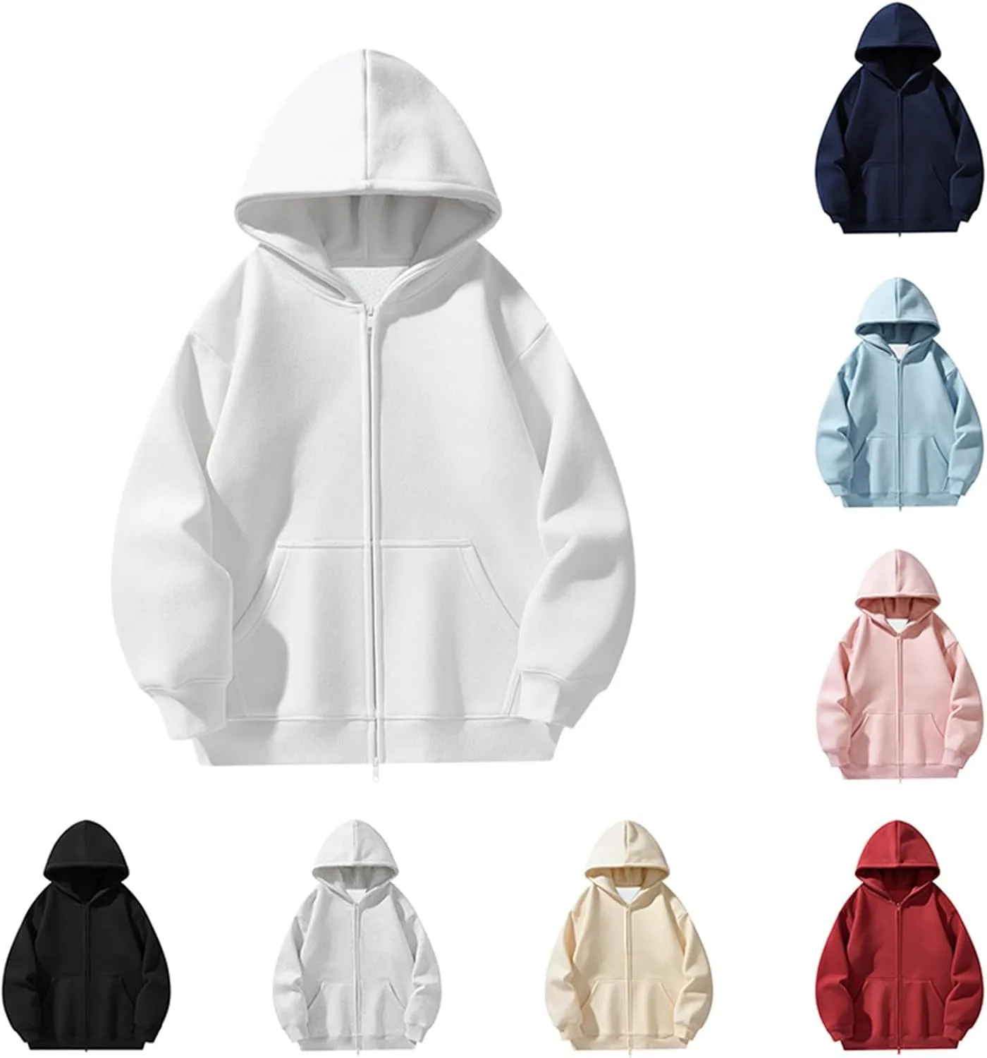 JiXiang худи с капюшоном на молнии оверсайз утепленная флисовая куртка
JiXiang худи с капюшоном на молнии оверсайз утепленная флисовая куртка