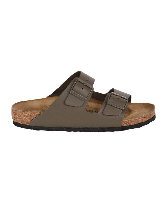 Анатомические кожаные сандалии с пряжками Birkenstock, серый
Анатомические кожаные сандалии с пряжками Birkenstock, серый