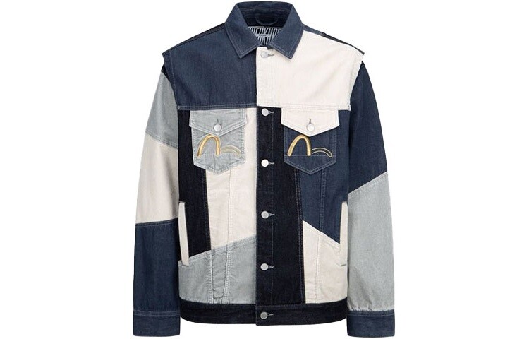 Джинсовая куртка мужская многоцветная Evisu, цвет Multicolor
Джинсовая куртка мужская многоцветная Evisu, цвет Multicolor