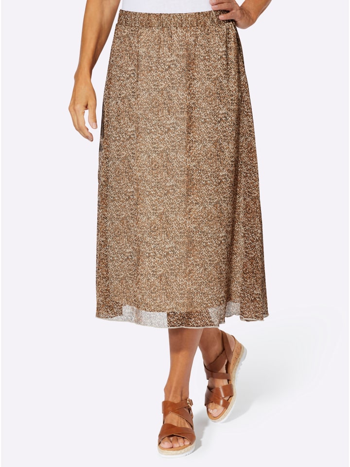 Юбка А-силуэта с принтом коньячного цвета и черного цвета Sieh an!
Юбка А-силуэта с принтом коньячного цвета и черного цвета Sieh an!
