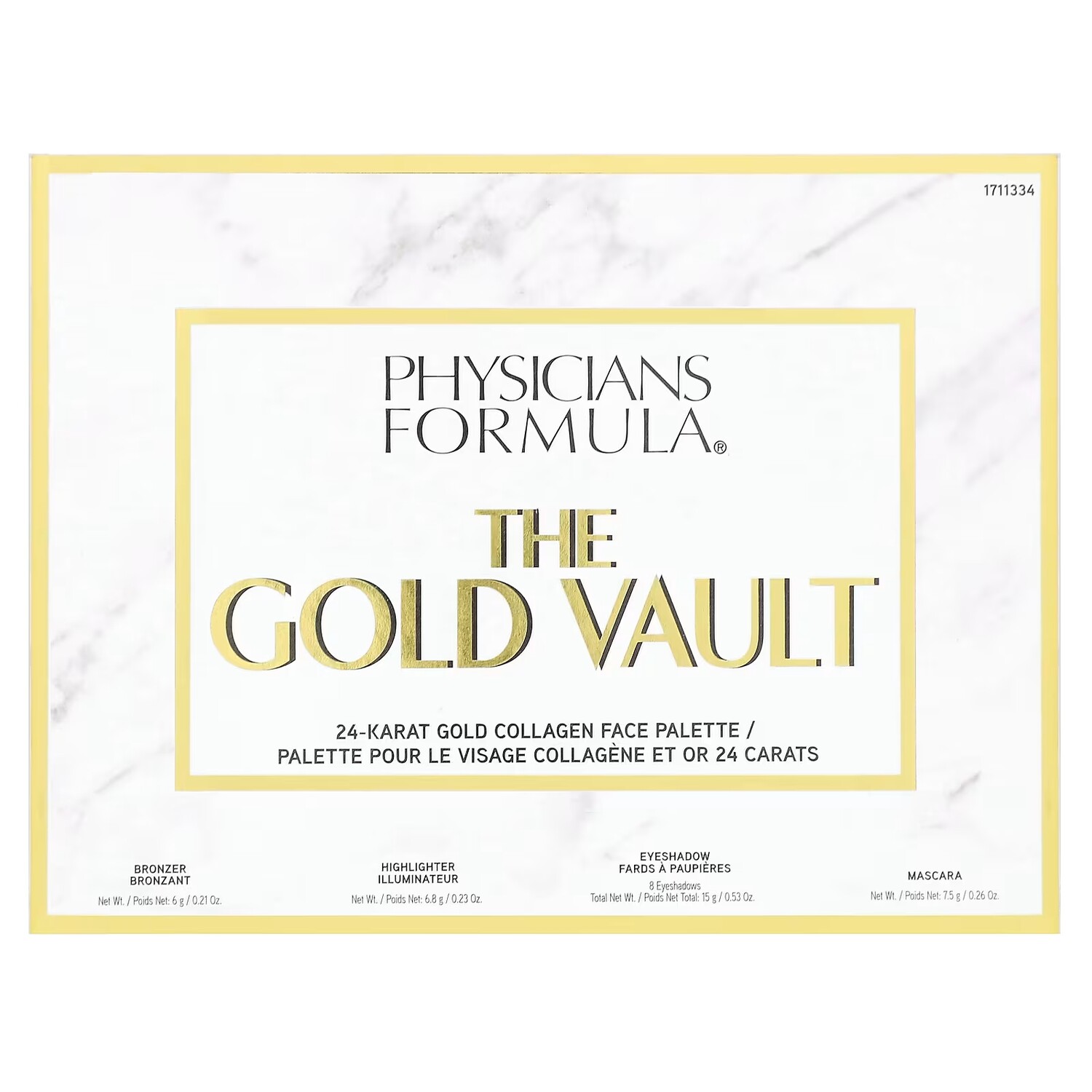 Палетка для макияжа лица Physicians Formula The Gold Vault 24-karat Gold Collagen
Палетка для макияжа лица Physicians Formula The Gold Vault 24-karat Gold Collagen
