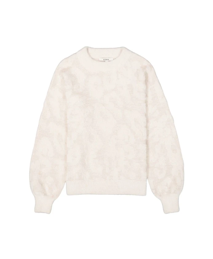 Свитер с круглым вырезом Garcia, белый
Свитер с круглым вырезом Garcia, белый