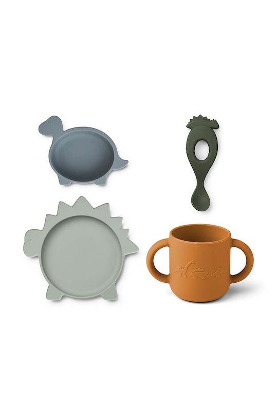 Детский столовый набор Liewood, зеленый
Детский столовый набор Liewood, зеленый