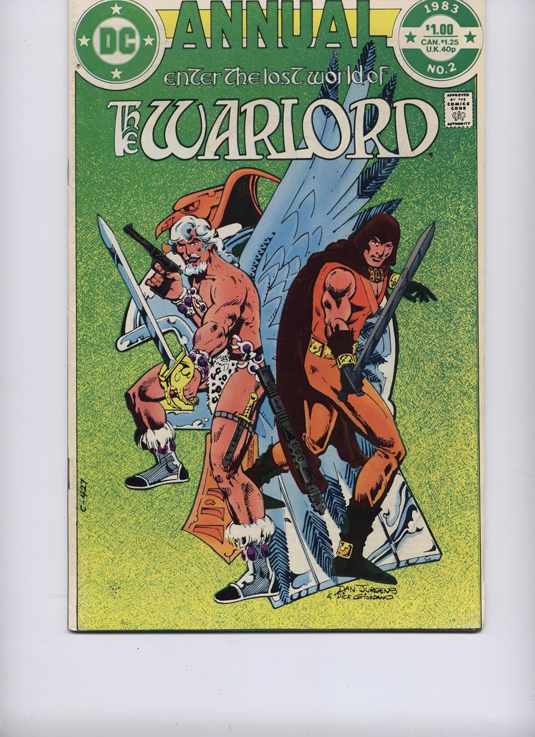 Enter the Lost World of the Warlord No. 2 (Annual) (DC Comics)
Enter the Lost World of the Warlord No. 2 (Annual) (DC Comics)
