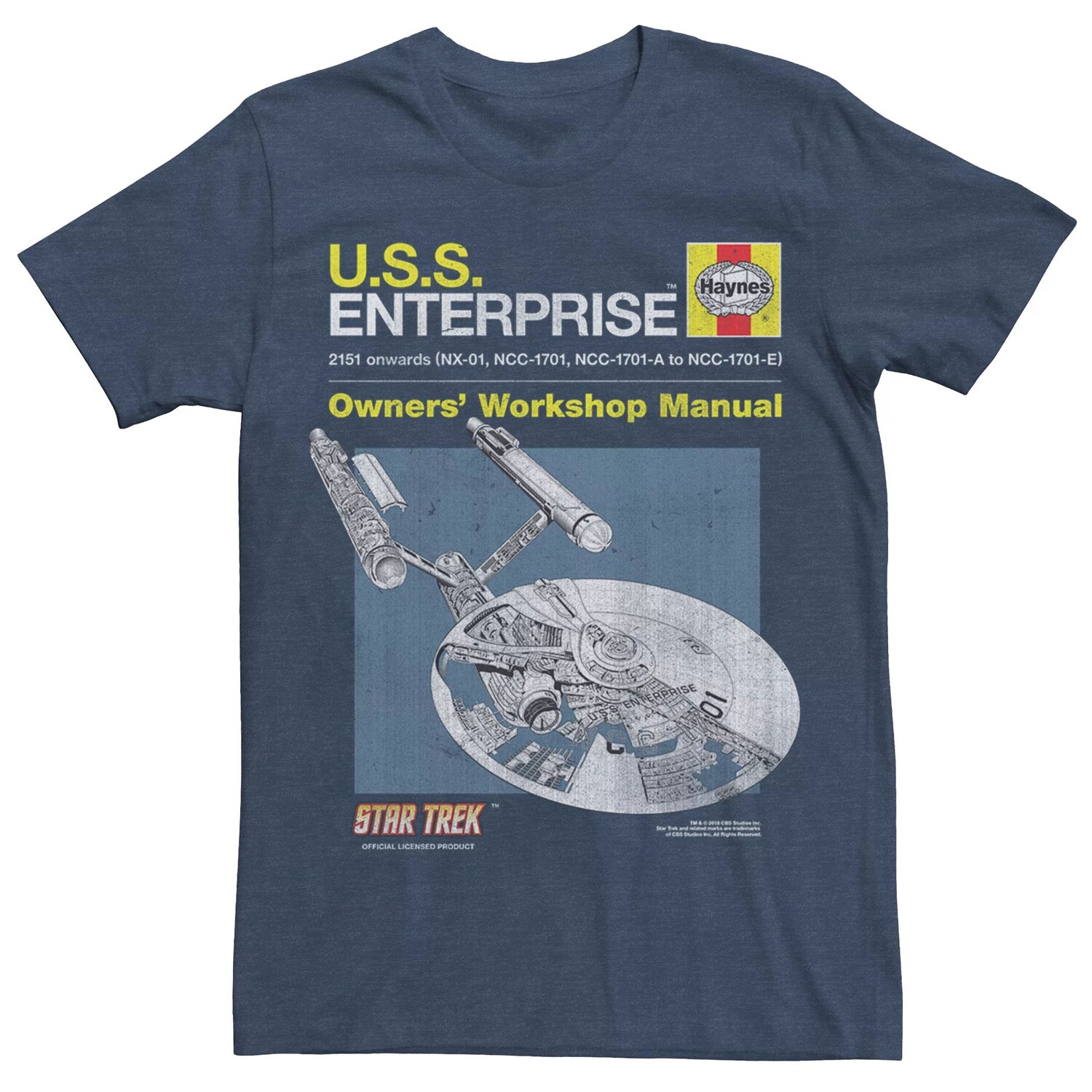 Мужская футболка Star Trek оригинальной серии USS Enterprise с ручным управлением Licensed Character
Мужская футболка Star Trek оригинальной серии USS Enterprise с ручным управлением Licensed Character