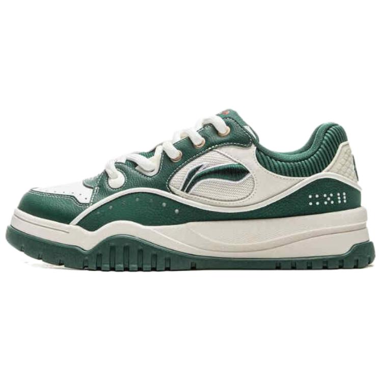 LINING Кроссовки для скейтбординга с низким верхом, амортизирующие, противоскользящие, износостойкие, мужские, белые, зеленые
LINING Кроссовки для скейтбординга с низким верхом, амортизирующие, противоскользящие, износостойкие, мужские, белые, зеленые