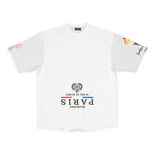 Футболка paris upside down t-shirt oversized 'white' Balenciaga, белый
Футболка paris upside down t-shirt oversized 'white' Balenciaga, белый
