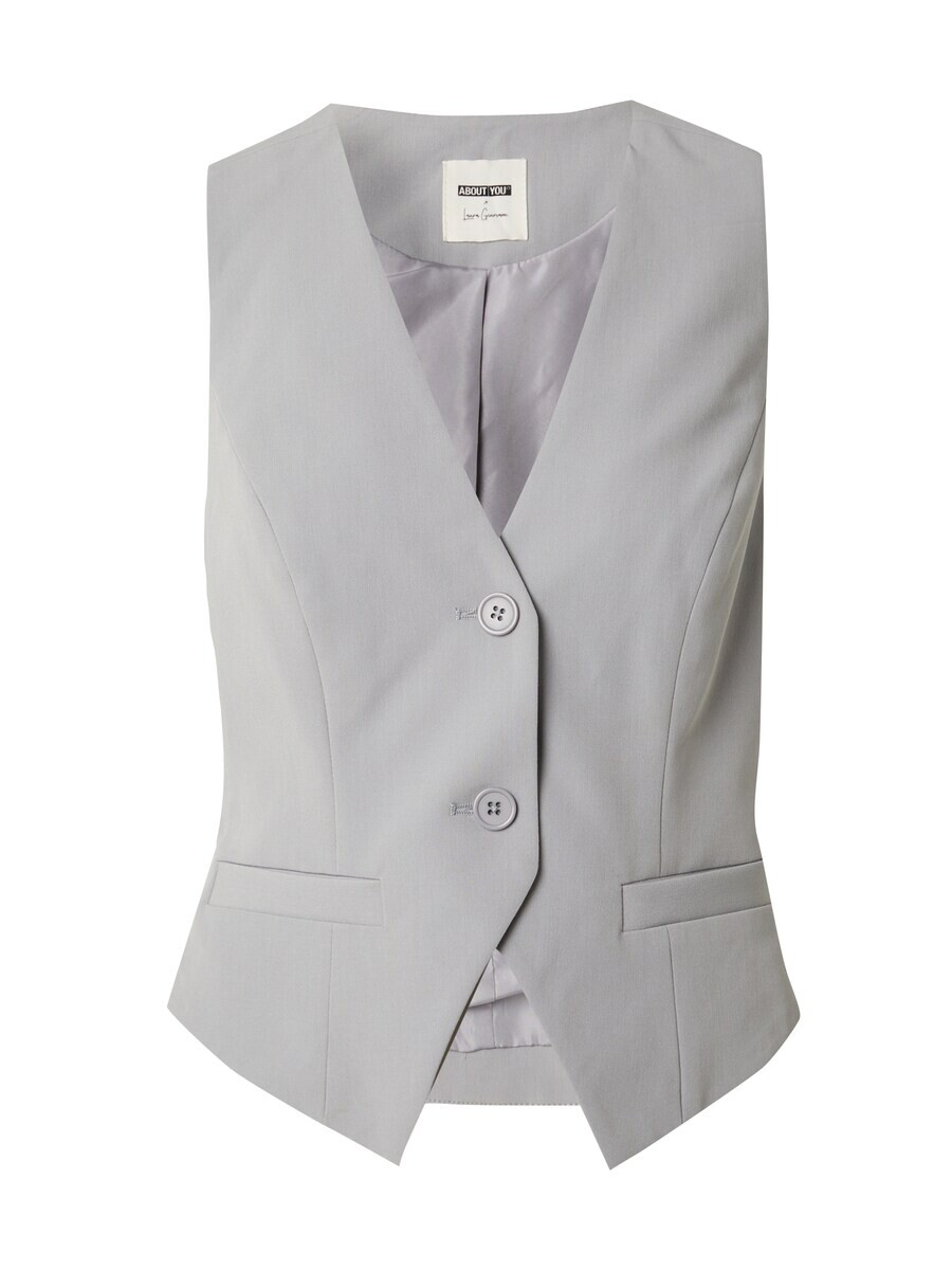 Классический блейзер ABOUT YOU x Laura Giurcanu Suit Vest, серый
Классический блейзер ABOUT YOU x Laura Giurcanu Suit Vest, серый