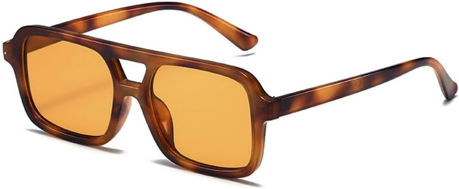 Ретро винтажные квадратные солнцезащитные очки-авиаторы 70-х годов для женщин и мужчин, модные прямоугольные солнцезащитные очки, плоские линзы BS1700 BAODAREN, Yellow Tortoise/Orange Lens
Ретро винтажные квадратные солнцезащитные очки-авиаторы 70-х годов для женщин и мужчин, модные прямоугольные солнцезащитные очки, плоские линзы BS1700 BAODAREN, Yellow Tortoise/Orange Lens