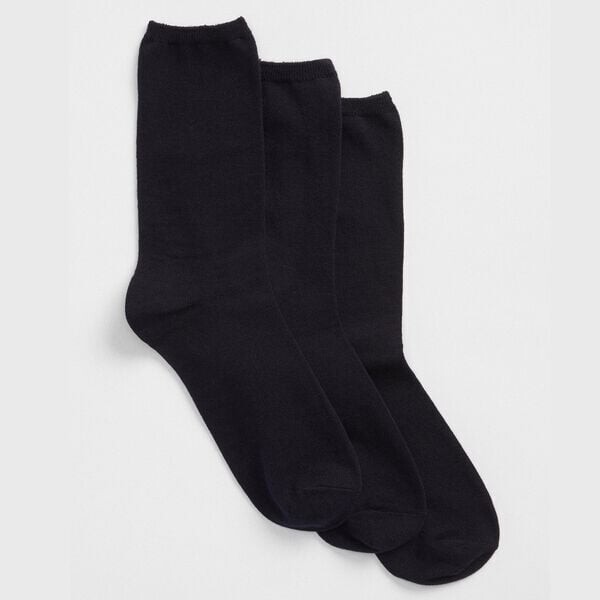 Упаковка из трех пар носков средней длины. Gap, синий
Упаковка из трех пар носков средней длины. Gap, синий