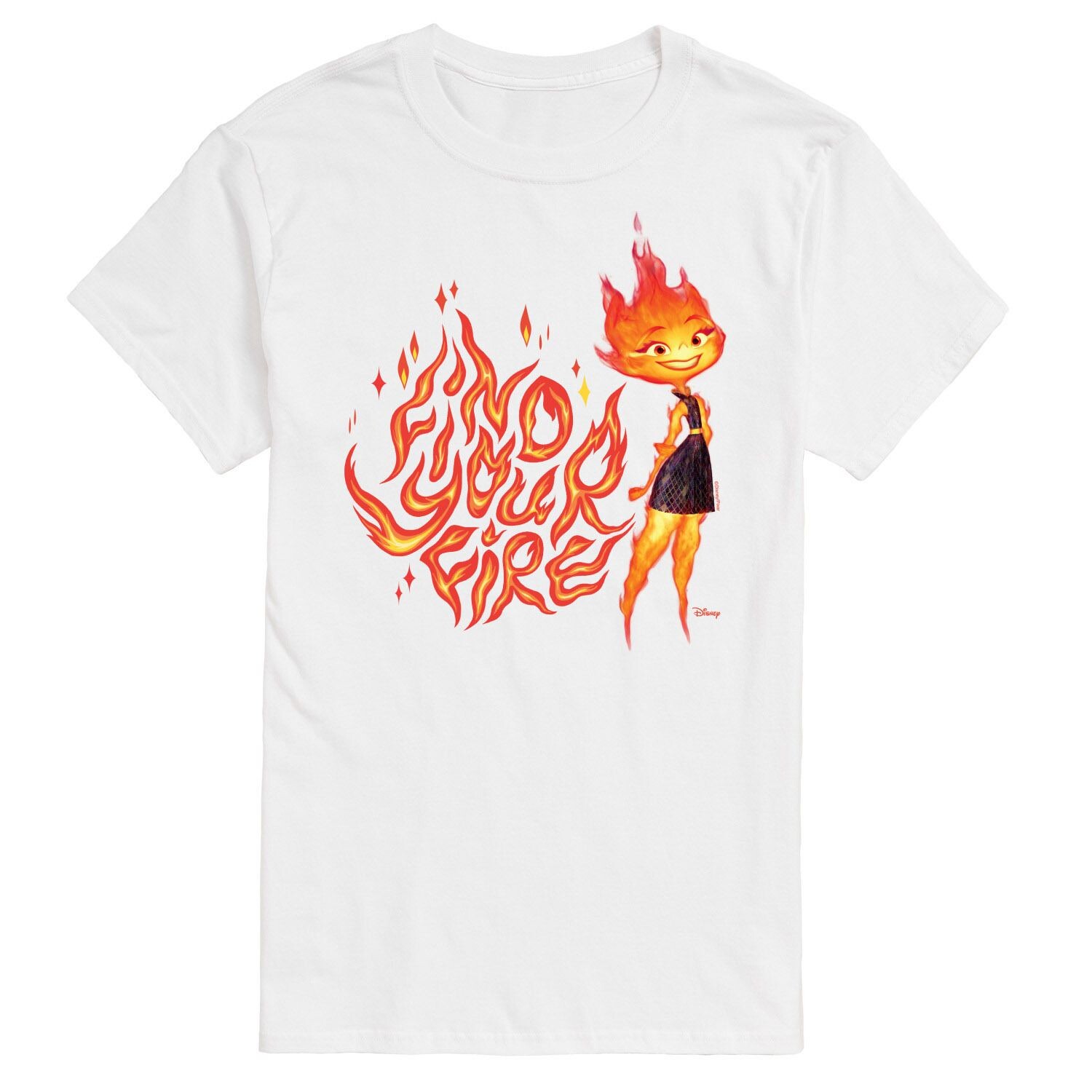 Футболка Disney's Elemental Big & Tall с рисунком «Fire Ember» Licensed Character, белый
Футболка Disney's Elemental Big & Tall с рисунком «Fire Ember» Licensed Character, белый