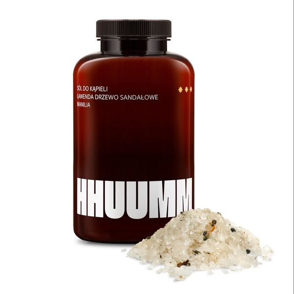Соль для ванн лаванда, сандал и ваниль, 450 г Hhuumm Premium
Соль для ванн лаванда, сандал и ваниль, 450 г Hhuumm Premium