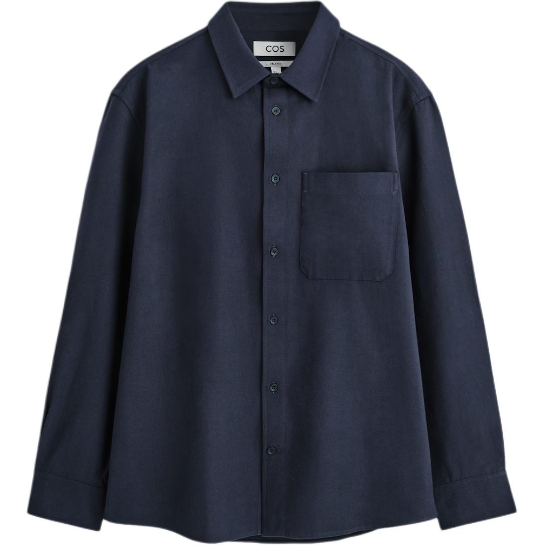 Мужская рубашка с морским лацканом, средней высоты COS, marine
Мужская рубашка с морским лацканом, средней высоты COS, marine