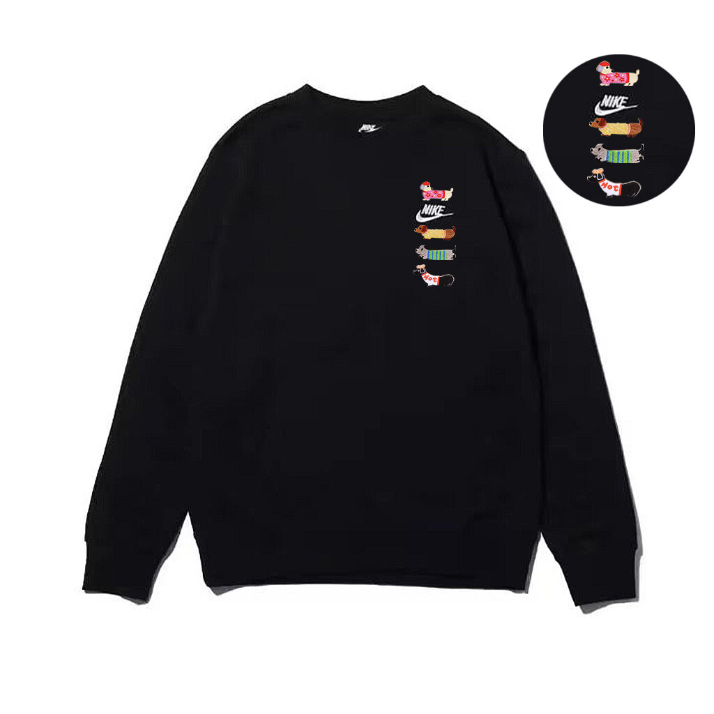 Толстовка унисекс черная Nike, черный
Толстовка унисекс черная Nike, черный