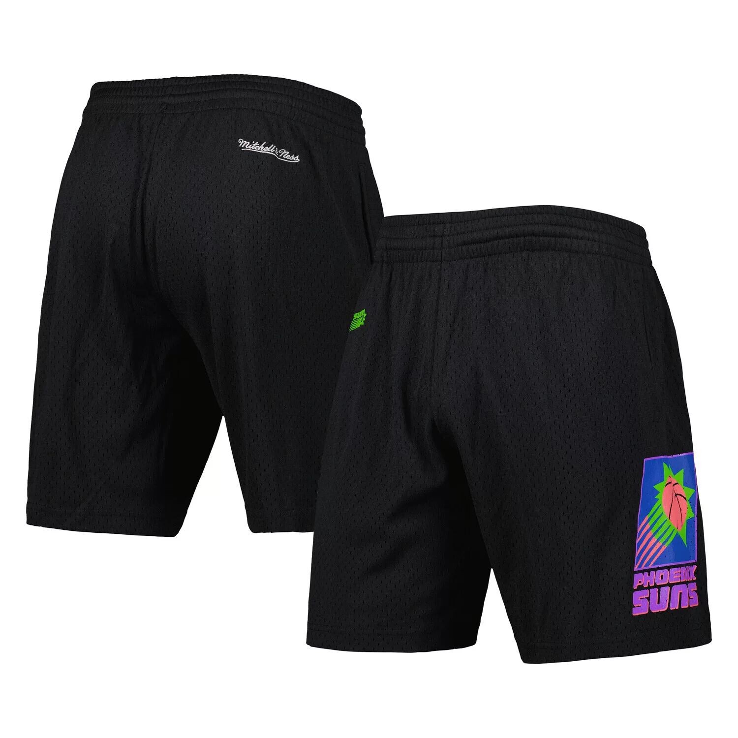 Мужские шорты Mitchell & Ness Black Phoenix Suns Hardwood Classics Color Bomb Energy
Мужские шорты Mitchell & Ness Black Phoenix Suns Hardwood Classics Color Bomb Energy