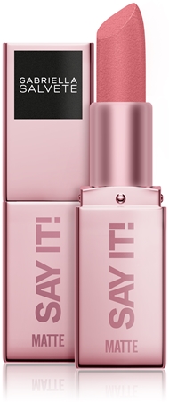 Матовая помада с эффектом пудры Gabriella Salvete Say It! It Matters, 01 4 g
Матовая помада с эффектом пудры Gabriella Salvete Say It! It Matters, 01 4 g